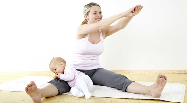 Комплексы упражнений для поддержания тела после родов.